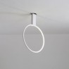 Modern Ring Circle Flush Mount Ceiling Lamp with LEDs