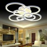 Modern Ring Circle Flush Mount Ceiling Lamp Bedroom LED Dimmable Ceiling Light