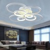 Modern Ring Circle Flush Mount Ceiling Lamp Bedroom LED Dimmable Ceiling Light