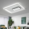 LED Rectangular Flush Mount Ceiling Light Fixture