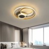 LED Square Flush Mount Ceiling Light Fixture