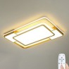 LED Rectangular Flush Mount Ceiling Light Fixture