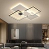 LED Square Flush Mount Ceiling Light Fixture