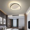 Double Triangle LED Flush Mount Ceiling Light