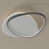 Double Triangle LED Flush Mount Ceiling Light