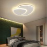 Double Triangle LED Flush Mount Ceiling Light