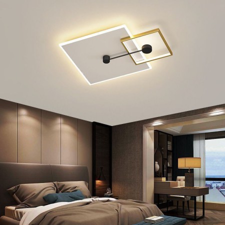 Modern Minimalist LED Flush Mount Ceiling Light Fixture