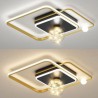 LED Flush Mount Ceiling Light Fixture for Home Decor