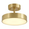 For Kitchen Bathroom, Gold Copper LED Mini Round Ceiling Light