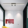 Acrylic LED Linear Ceiling Flush Mount Spotlight