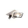 LED Square Flush Mount Acrylic Ceiling Light with Spotlight