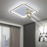 Acrylic Square LED Flush Mount Ceiling Light