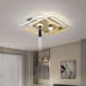 Spotlight Square LED Flush Mount Acrylic Ceiling Light