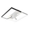 Spotlight LED Ceiling Lamp Black & White Acrylic