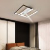 Spotlight LED Ceiling Lamp Black & White Acrylic