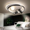 Spotlight LED Ceiling Lamp Circle Rings Acrylic Fixture