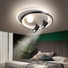 Spotlight LED Ceiling Lamp Circle Rings Acrylic Fixture