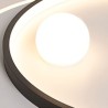 Spotlight LED Ceiling Lamp Circle Rings Acrylic Fixture