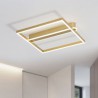 LED Square Flush Mount Ceiling Light in Acrylic