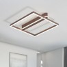 LED Square Flush Mount Ceiling Light in Acrylic