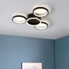 mys013 4-Ring LED Flush Mount Ceiling Light