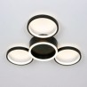 mys013 4-Ring LED Flush Mount Ceiling Light