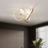 LED Halo Ring Flush Mount Ceiling Light in Acrylic