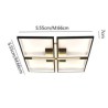 Acrylic Decorative Light Square LED Flush Mount Ceiling Light