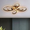 LED Ceiling Light with a Modern Knot