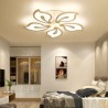 Living Room Bedroom LED Petal Flush Mount Ceiling Light