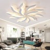 Bedroom Living Room Acrylic Petal LED Flush Mount Ceiling Light