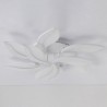 Bedroom Living Room Acrylic Petal LED Flush Mount Ceiling Light