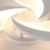 Bedroom Living Room Acrylic Petal LED Flush Mount Ceiling Light