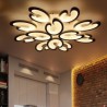 Bedroom Living Room LED Petal Shaped Flush Mount Ceiling Light