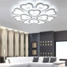 LED Flush Mount Heart Shaped Petal Ceiling Light Bedroom Living Room