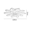 Bedroom Living Room Acrylic LED Flower Flush Mount Ceiling Light