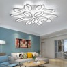 Bedroom Living Room Acrylic LED Flower Flush Mount Ceiling Light