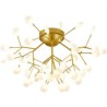 Nordic Minimalist LED Flush Mount Ceiling Light Living Room Bedroom Decorative Light Fixture