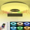 Remote APP Control Bluetooth Music Speaker Lamp 36W RGB LED Flush Mount Ceiling Light Decorative Lamp