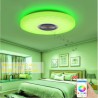 Remote APP Control Bluetooth Music Speaker Lamp 36W RGB LED Flush Mount Ceiling Light Decorative Lamp