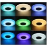 Remote APP Control Bluetooth Music Speaker Lamp 36W RGB LED Flush Mount Ceiling Light Decorative Lamp