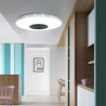 Remote APP Control Bluetooth Music Speaker Lamp 36W RGB LED Flush Mount Ceiling Light Decorative Lamp