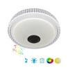 Remote APP Control Bluetooth Music Speaker Lamp 36W RGB LED Flush Mount Ceiling Light Decorative Lamp