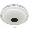 Remote APP Control Bluetooth Music Speaker Lamp 36W RGB LED Flush Mount Ceiling Light Decorative Lamp