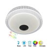 Remote APP Control Bluetooth Music Speaker Lamp 36W RGB LED Flush Mount Ceiling Light Decorative Lamp