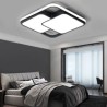 Acrylic Decoration Light Bedroom Living Room Modern LED Geometric Flush Mount Ceiling Light