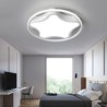 LED Star Flush Mount Ceiling Light Bedroom Kids Room Modern Simple Ceiling Light