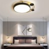 Circle Acrylic Ceiling Light Bedroom Living Room Contemporary LED Flush Mount Ceiling Light