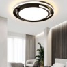 LED Flush Mount Ceiling Light Circular Ceiling Fixture Bedroom Living Room Modern Minimalist