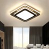 Modern Acrylic Lighting Bedroom Living Room Minimalist Square LED Flush Mount Ceiling Light Fixture